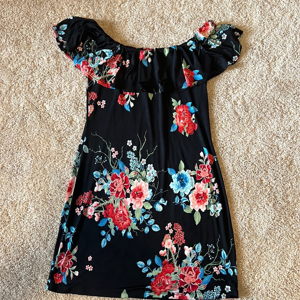 Renee C reneec Stitch Fix Women’s Small floral dress fairy croquette concert